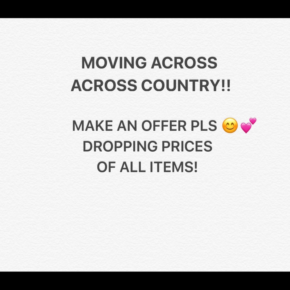 SUPER sale 💕 reasonable and affordable offers!!!